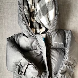 Columbia baby bunting dawn sweater